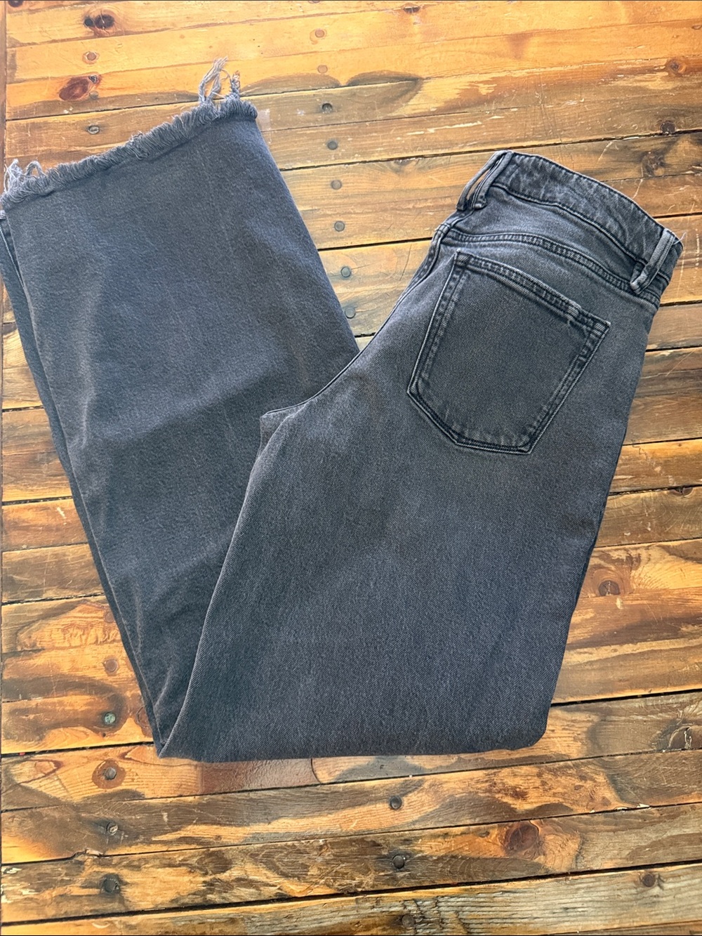 Good American wide leg jeans